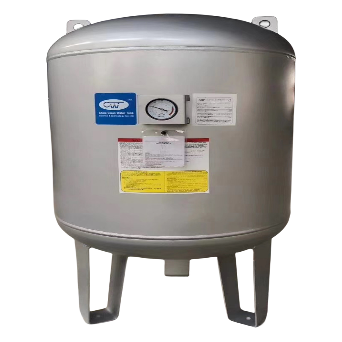 High Quality Steel Solar Water Pressure Tank Booster New Steel Pressure Vessel For Sunlight Water Pressure