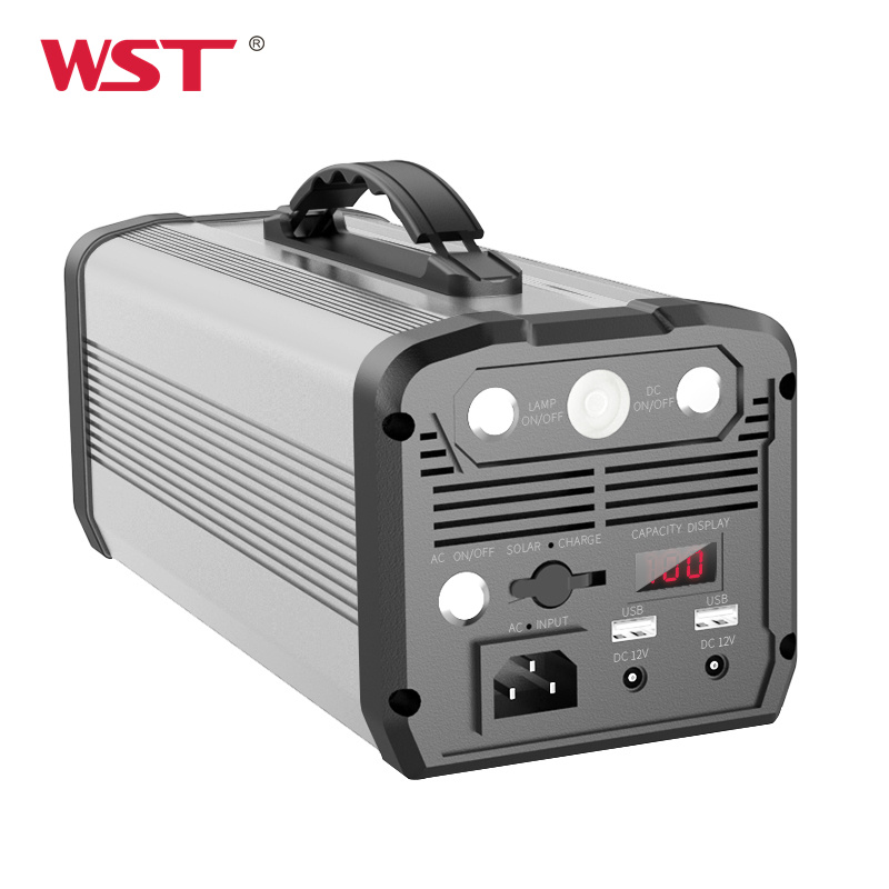 Solar Generator Power Station 500W Pure Sine Wave Output Outdoor Use Portable Outdoor Power Station Mini Solar Generator