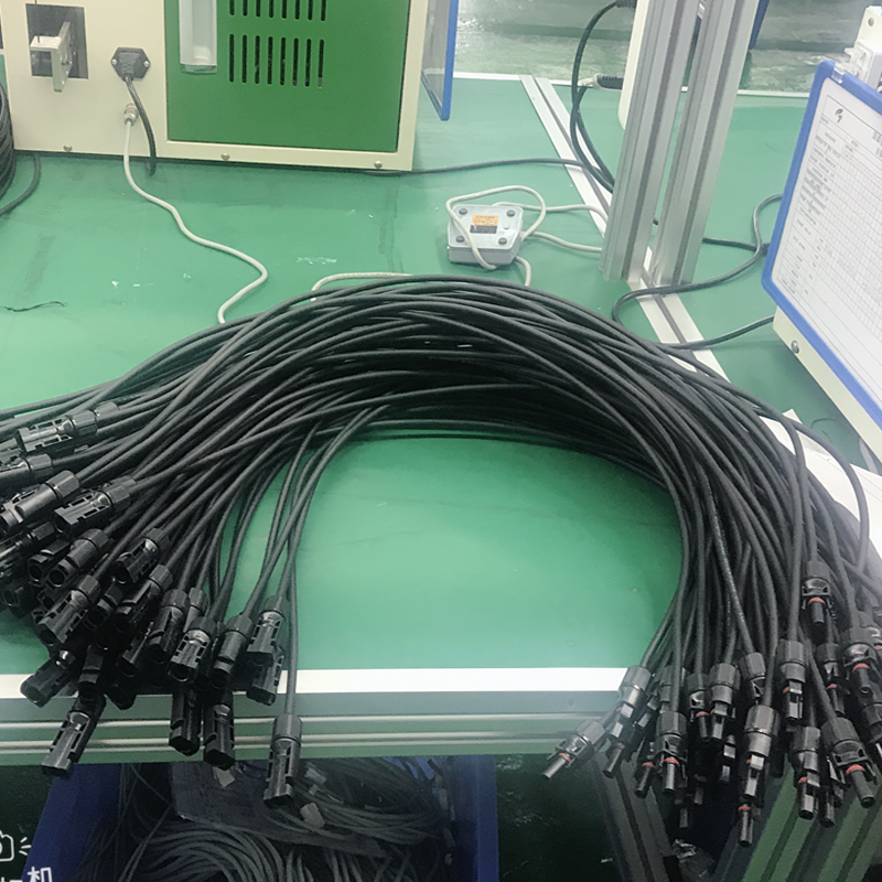 Tuv Approval Solar Extension Cable With Connector