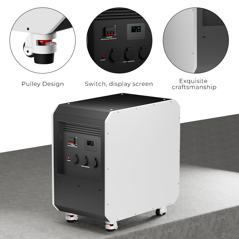 OEM/ODM Portable Solar Generator Outdoor Solar Panel LiFePO4 Home MPPT Power Bank 10000w 12kw 5kw High-Power Solar Energy System