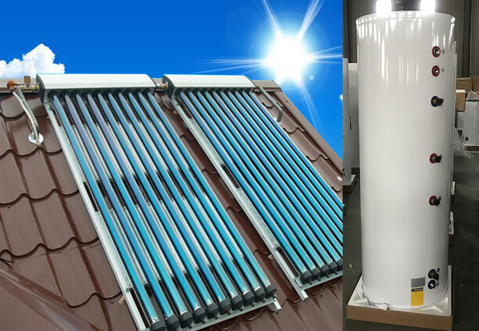 Solar Water Heater Collector details