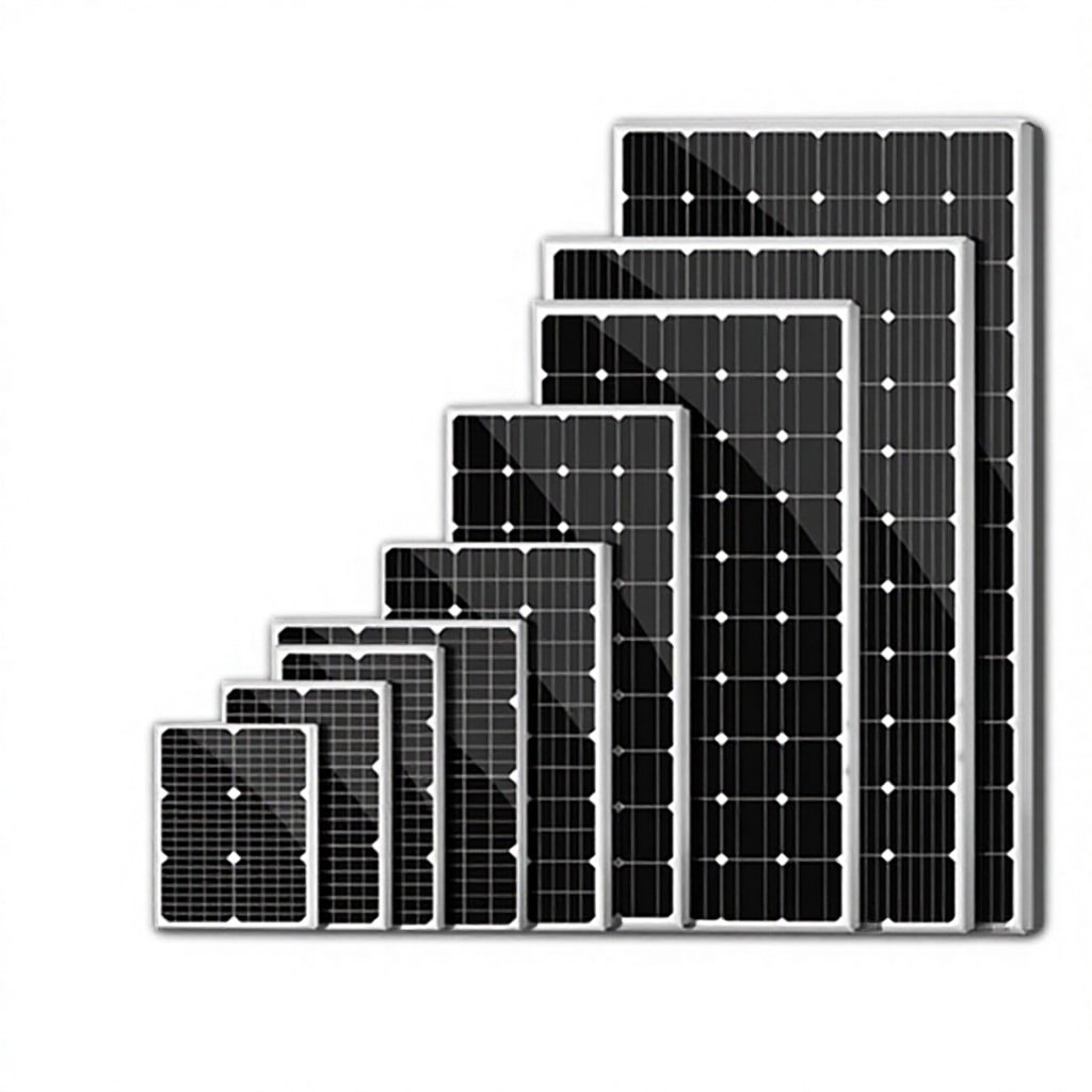 Solar Power Panels Household 550W High-Efficiency Laminated Monocrystalline Cells Roof-Mounted Photovoltaic Panels 2278x1134mm