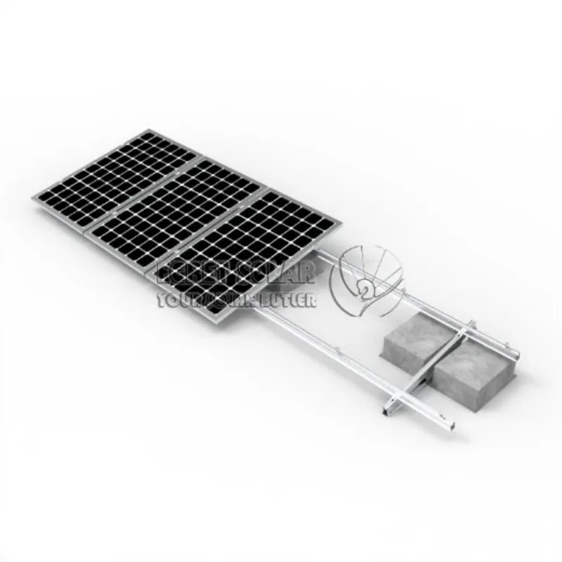 Easy Install Ballasted Mount Flat Roof Solar Mounting Systems