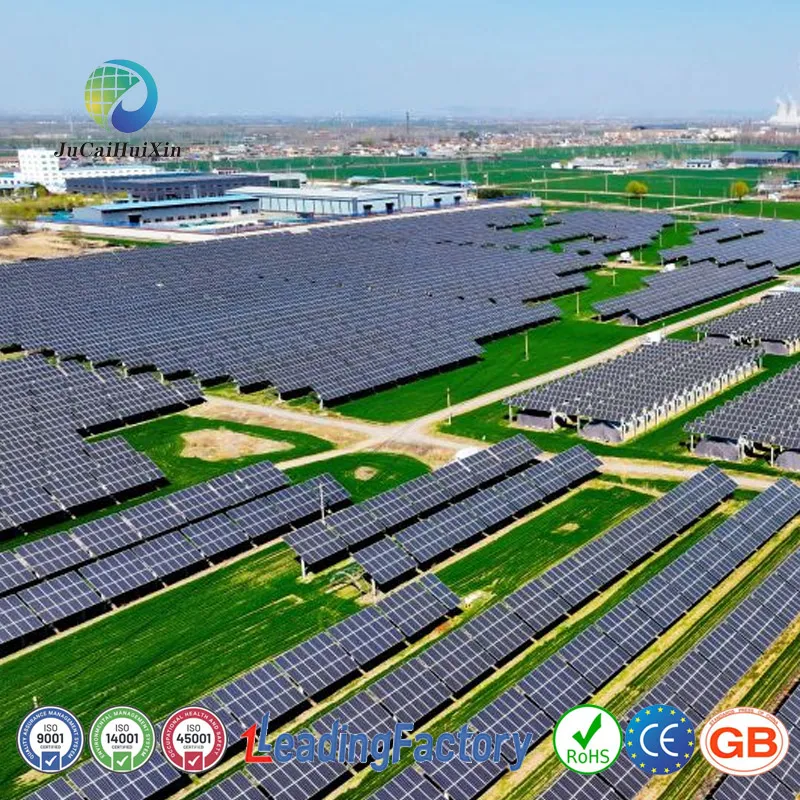 Durable Hot Galvanized Solar Ground Rack Mounting System
