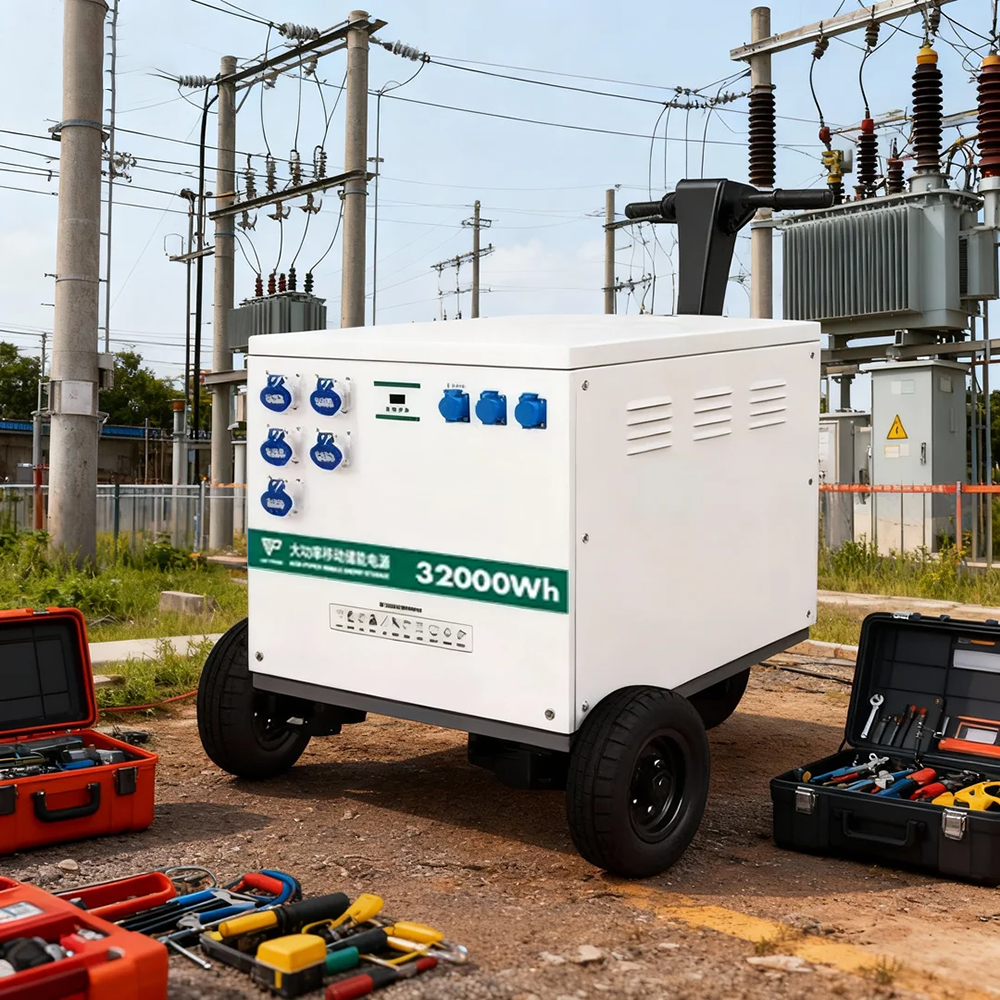 Outdoor Work Power Station 12kW Detachable Battery Portable Power Station for Professional Use