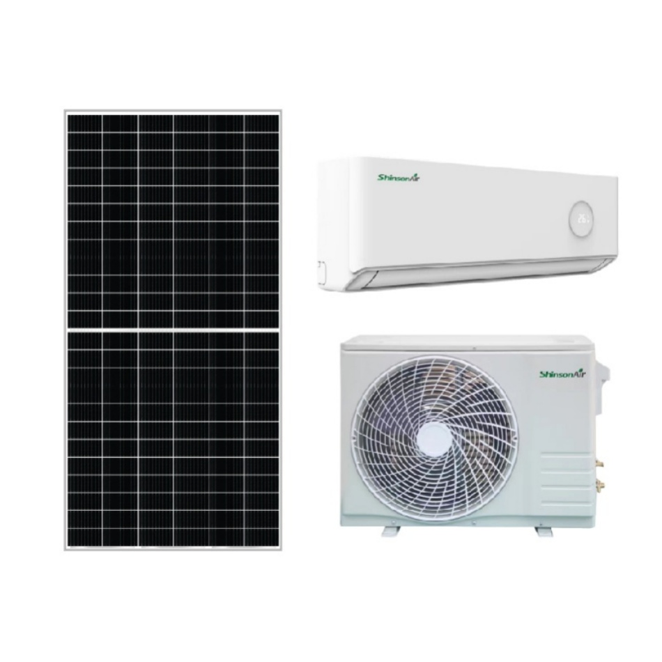 Dehumidifying Carbon-Zero Solar Power Air Conditioner with Wi-Fi