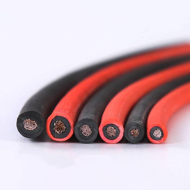 25mm Solar Connector Cable 6mm XLPE Insulation 4mm2/6mm2/10mm2 Tinned Copper Conductor Industrial Low Voltage Construction DC