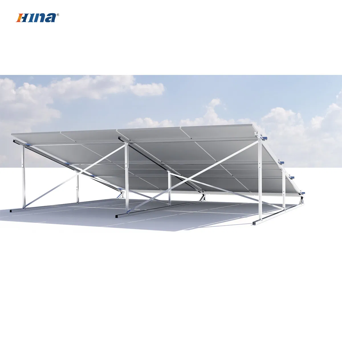 Tripod Flat Roof Solar Mounting Solar Panel Mount Energy PV System
