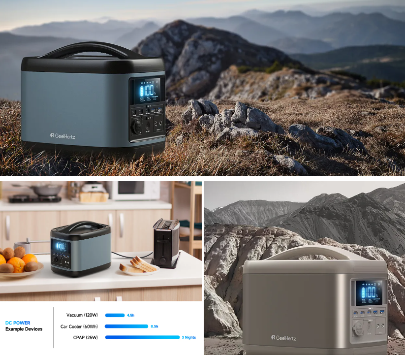 220v Outdoor Power Bank Sharing Power Station 600 Watts Portable Power Station 600w 568wh