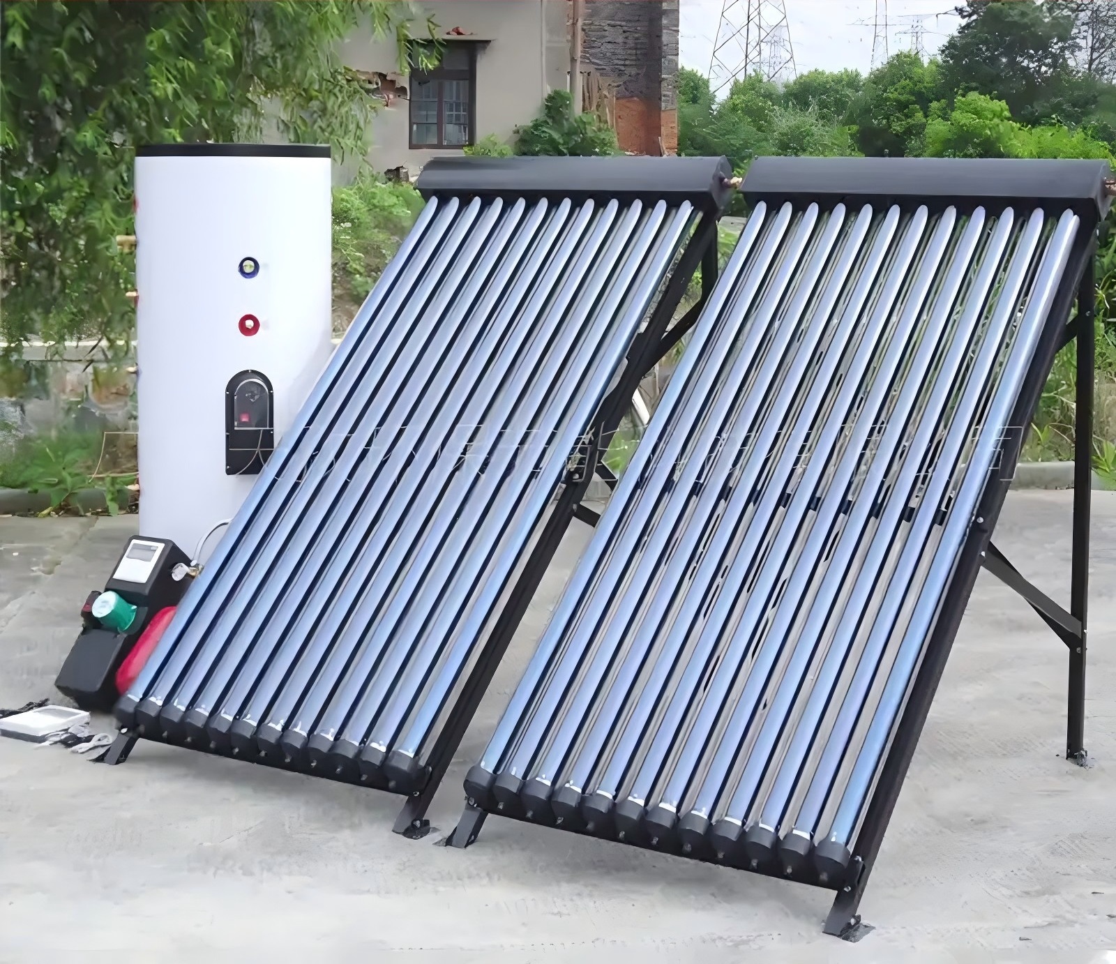 Newest Design 100L,200L,300L tank High Efficiency Integrate Unpressurized Pressurized Solar Water Heater