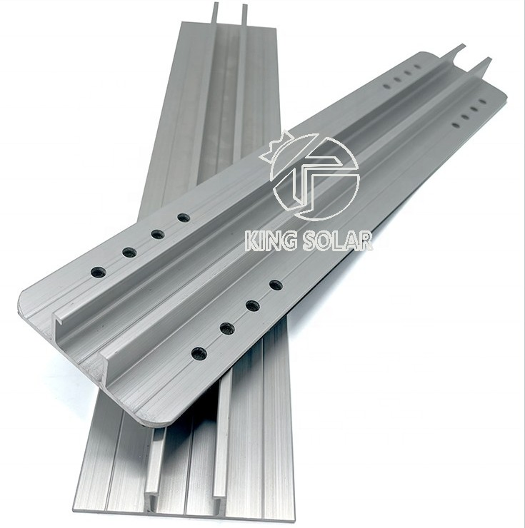 Sloping Rooftop Solar Panel Mini Rail Mounting System