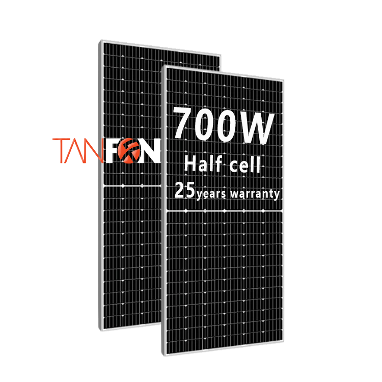 550w 600w 750w Solar Panel Basic Setup 25 Years Warranty 550 Watt 650 Watt 600W Photovoltaic Solar Panel