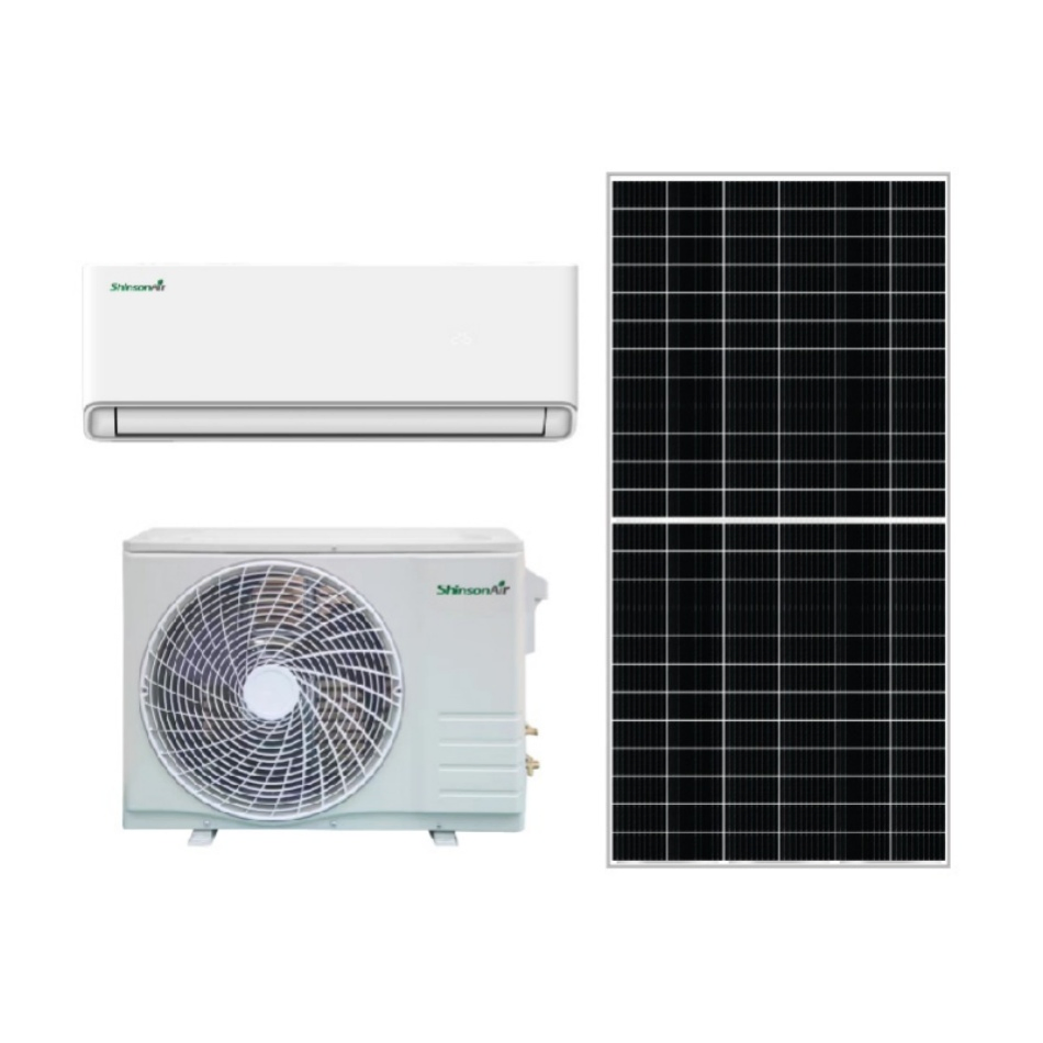 DC-Driven Solar Power Air Conditioner with Wi-Fi