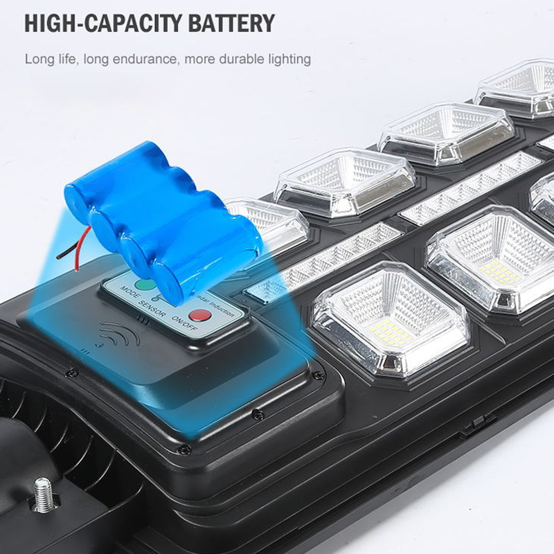 Industry High-pole/Wall Installation Ip66 Waterproof 400W Upgraded Led Solar Street Light Outdoor