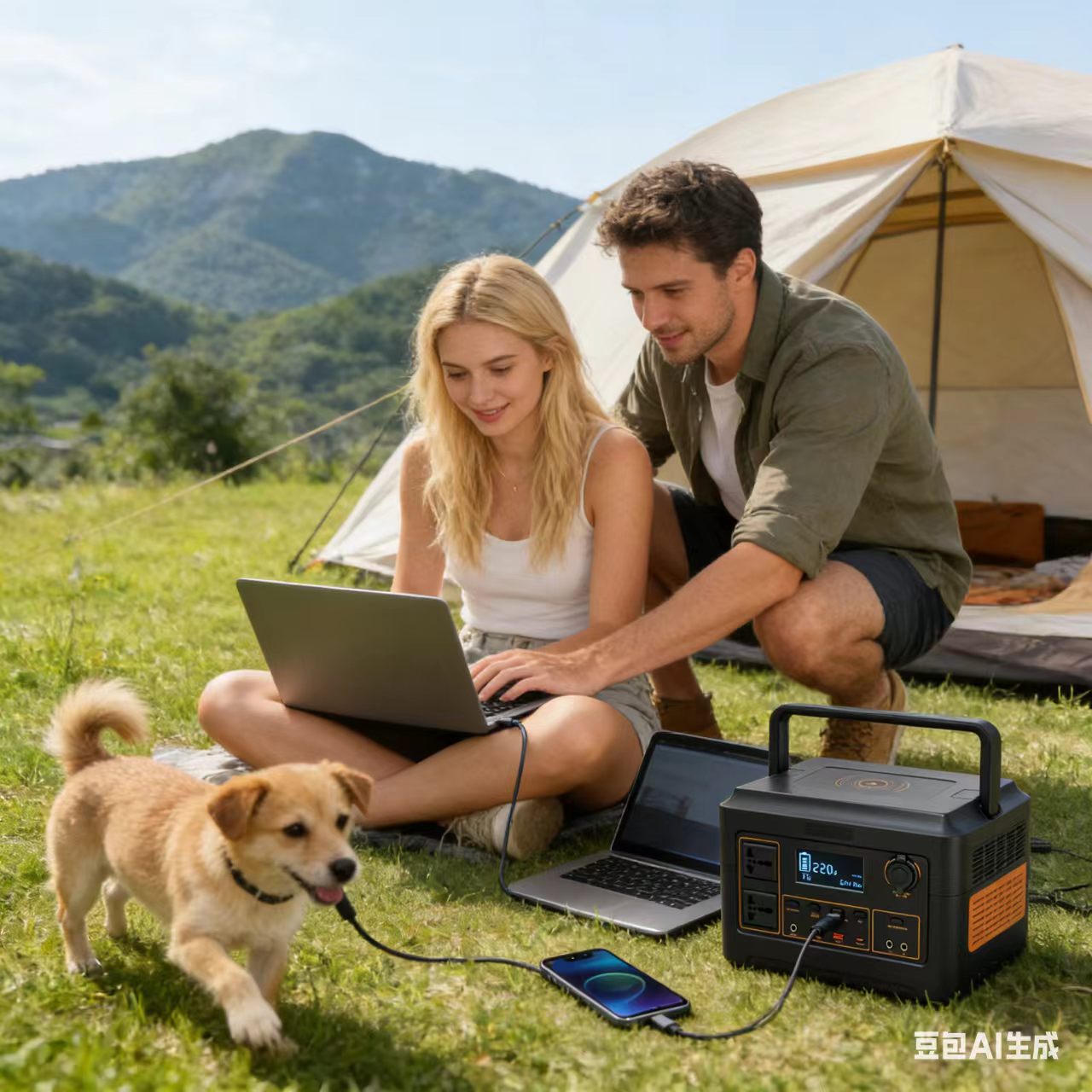 600W Portable Power Station (A Series 320-800Wh)