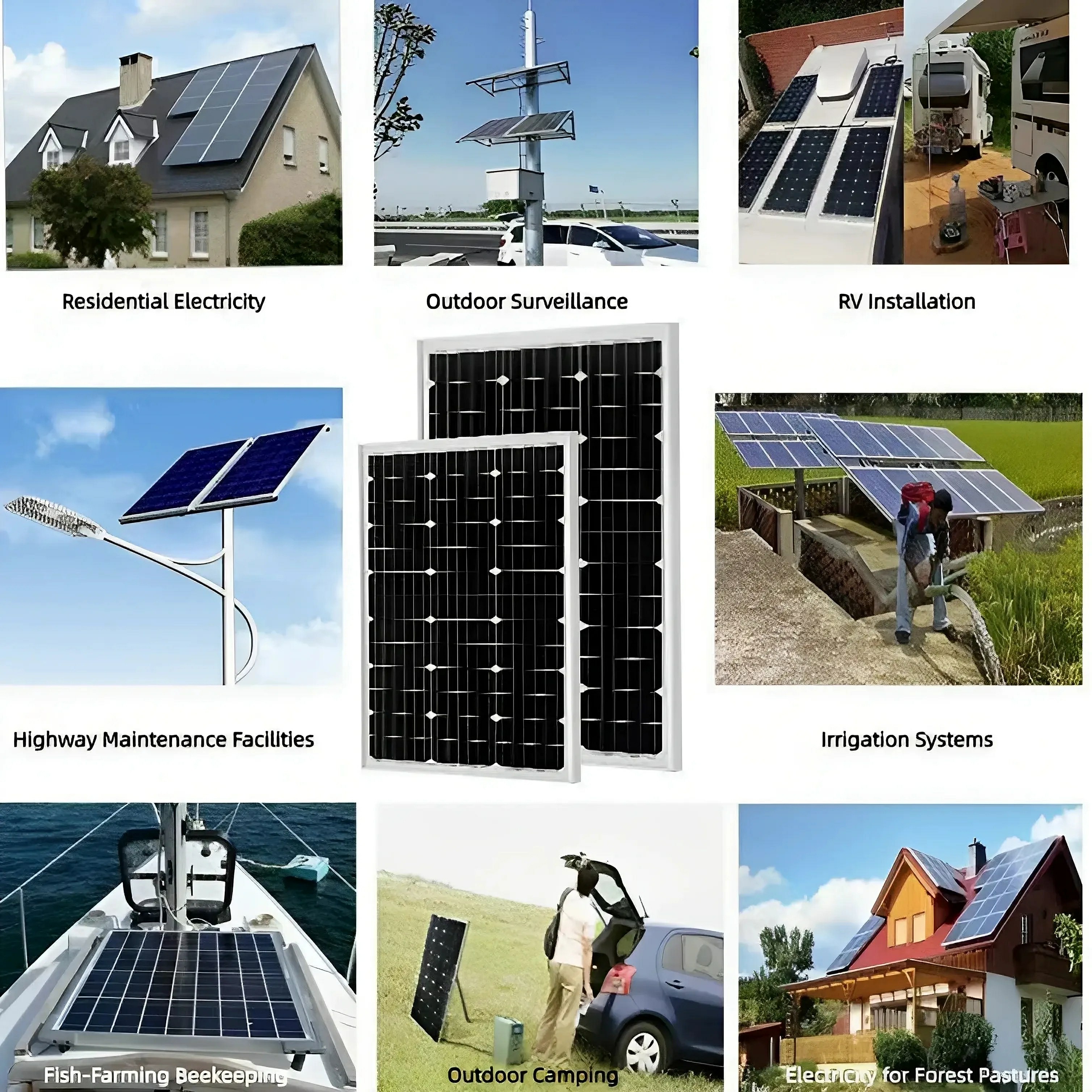 Large Power Solar Panel 700W Paneles Topcon N Type Bifacial Solar Panels Kit 750w Monocrystalline Solar Panels for Solar System