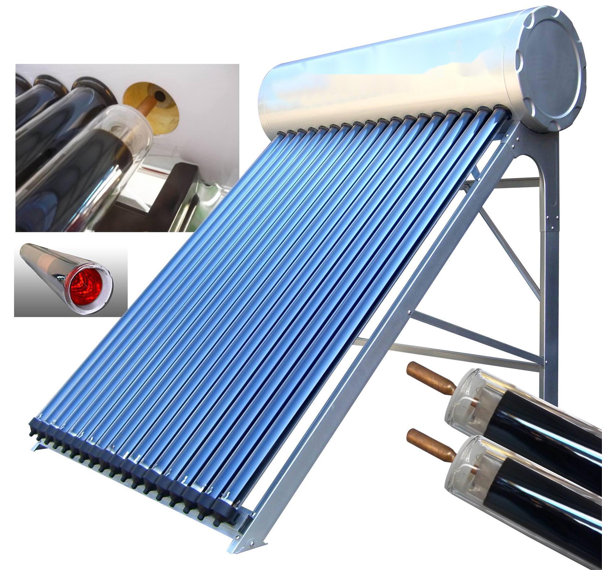High Quality 60L-360L Pressurized Solar Water Heater For Home Outdoor Household Use In Hotels Or Homes