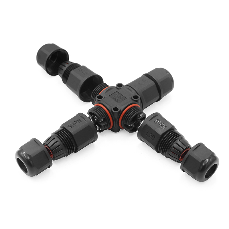 Customized Waterproof Ip67 Male Female Solar Panel Cable Connectors Ip67 Panel Connectors Waterproof Solar Cables