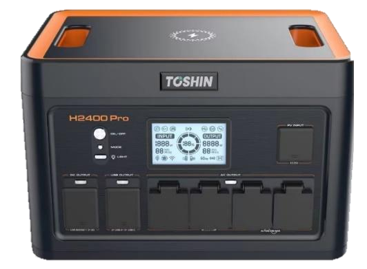 TC Series Portable Power Station 540Wh-6000Wh Outdoor Solar Generator Home Emergency Backup for Camping RV Phone Laptop TV LCD