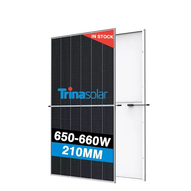 EU Stock Trina Vertex 670w Mono Photovoltaic PV Panel Solar Panels