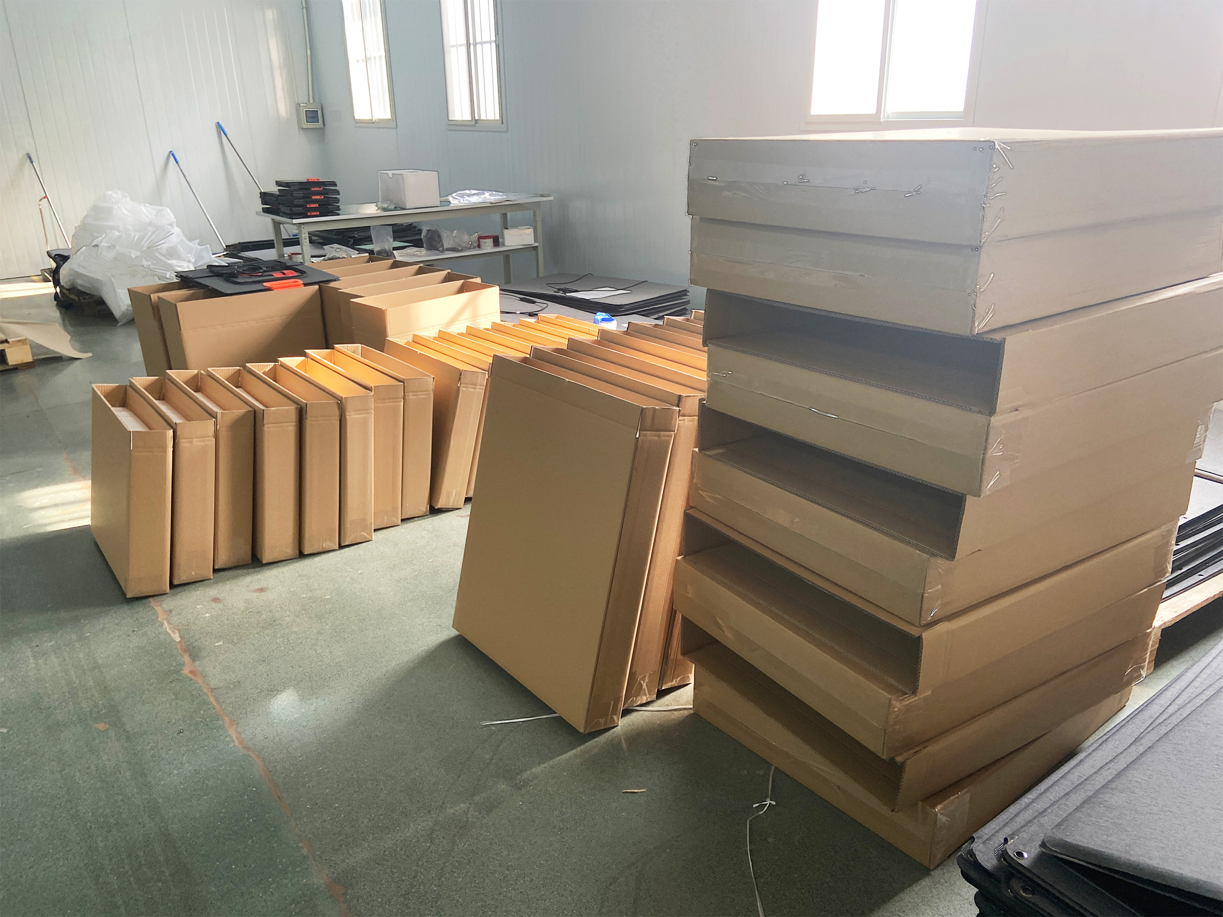 Packaging of Flexible Solar Panels