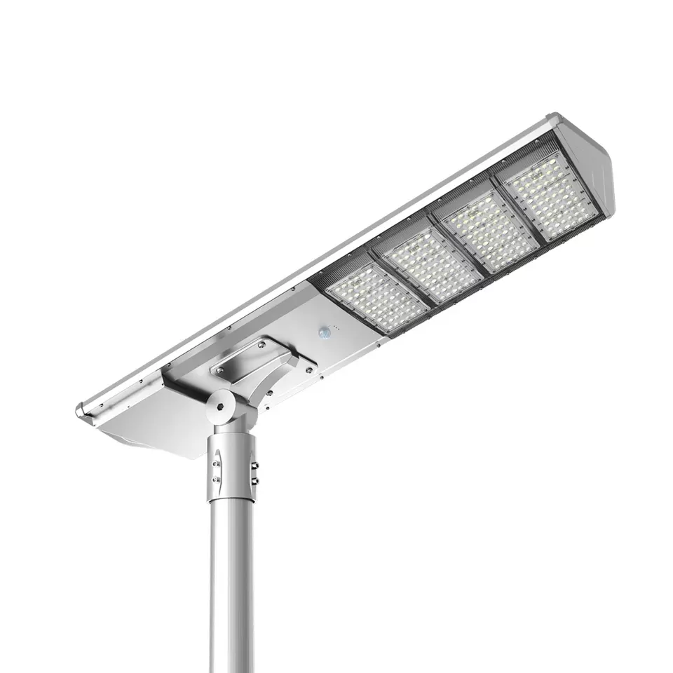 High Lumen Efficiency 60w 80w 100w Solar Street Lights Led Street Garden Lamp Waterproof for Patio Street Basketball Court