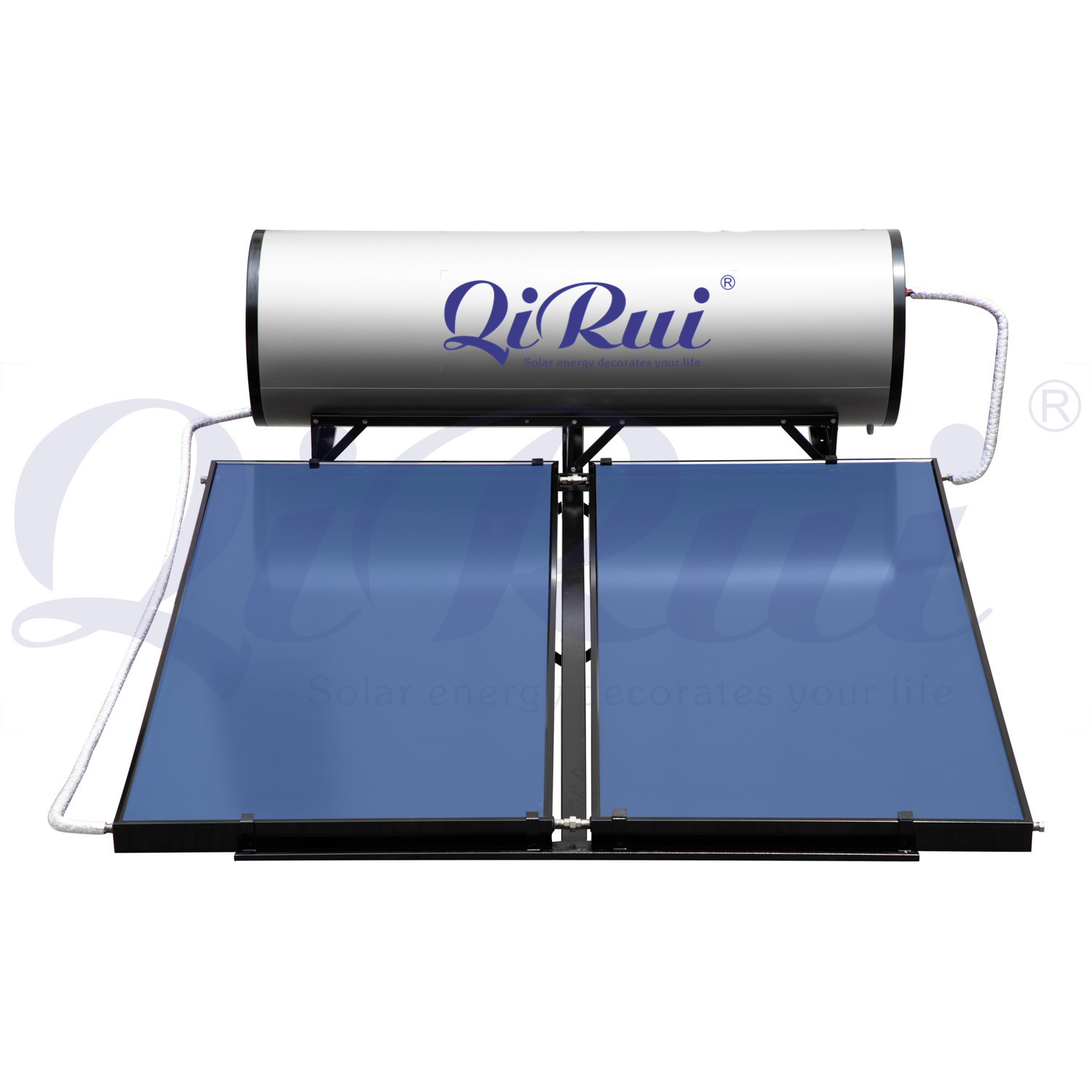 100L 150L 200L 250L 300L Split Connection Heating System Enamel Jacket Tank Flat Plate Solar Hot Water Heater
