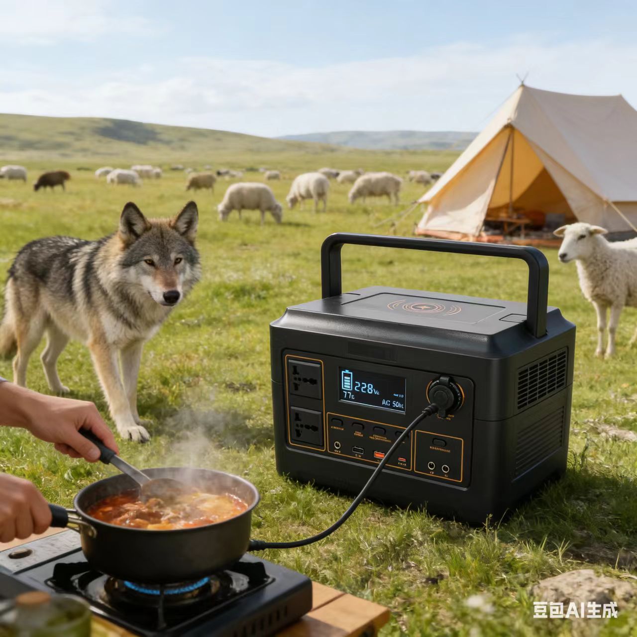 600W Portable Power Station (A Series 320-800Wh)