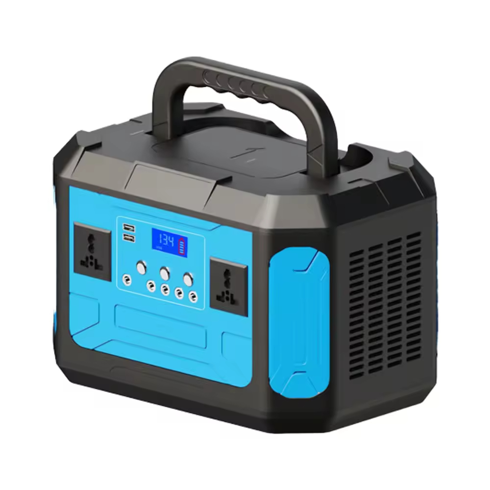 500W Portable Power Station Solar Generator, 120000mAh Capacity