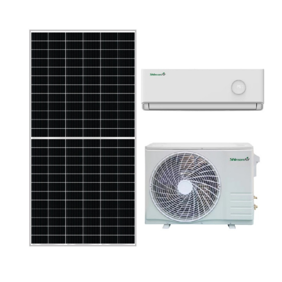 Lightweight Auto-Clean Solar Power Air Conditioner with Wi-Fi