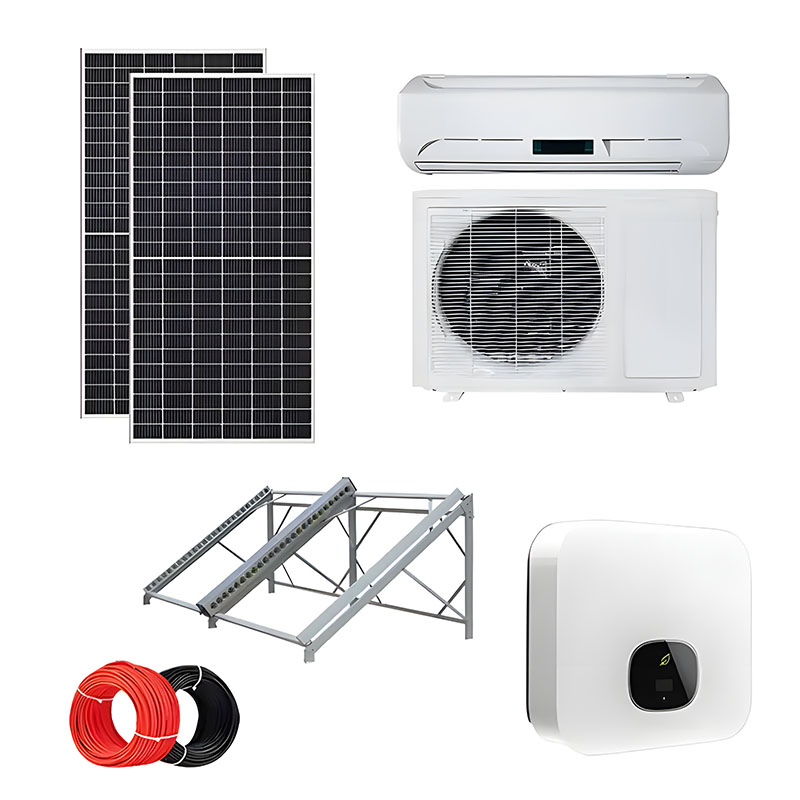Deye Air Conditioner 12000BTU 18000BTU 24000BTU Wall Mounted Solar Air Conditioner with Solar Panel Energy and Solar Power System