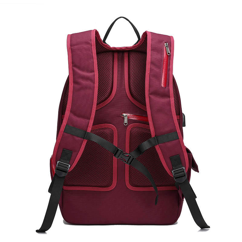 Fashion Design Solar Panel Backpack Cycling Bike Safety LED Flash Light Backpack (RS190204-5)