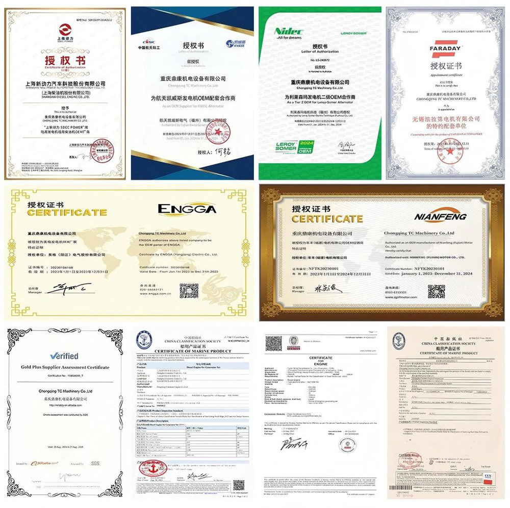 Industry certifications