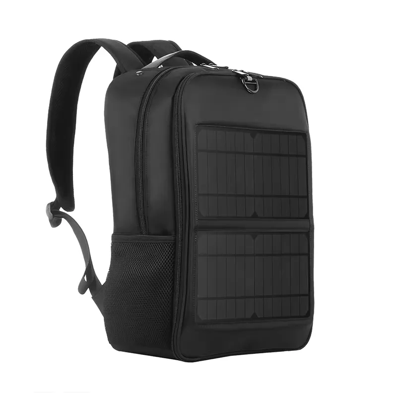 Sustainable Colored Sky Print Embroidered Solar Backpack