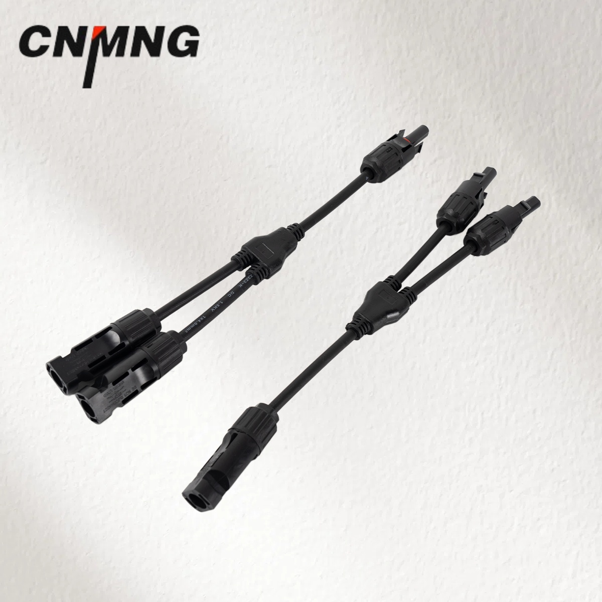Waterproof Solar Cable Connector Y Type 3-Way Connector for Solar Panel Male and Female Photovoltaic Connector