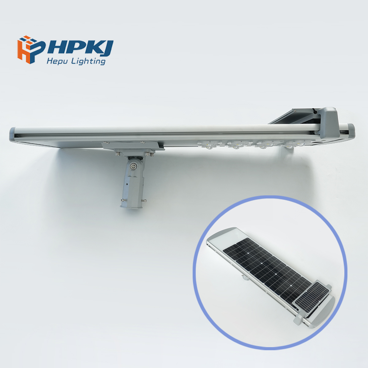 All-in-One Solar Light LED Lampe Solaire Outdoor Street Light with Battery Power for Road Application