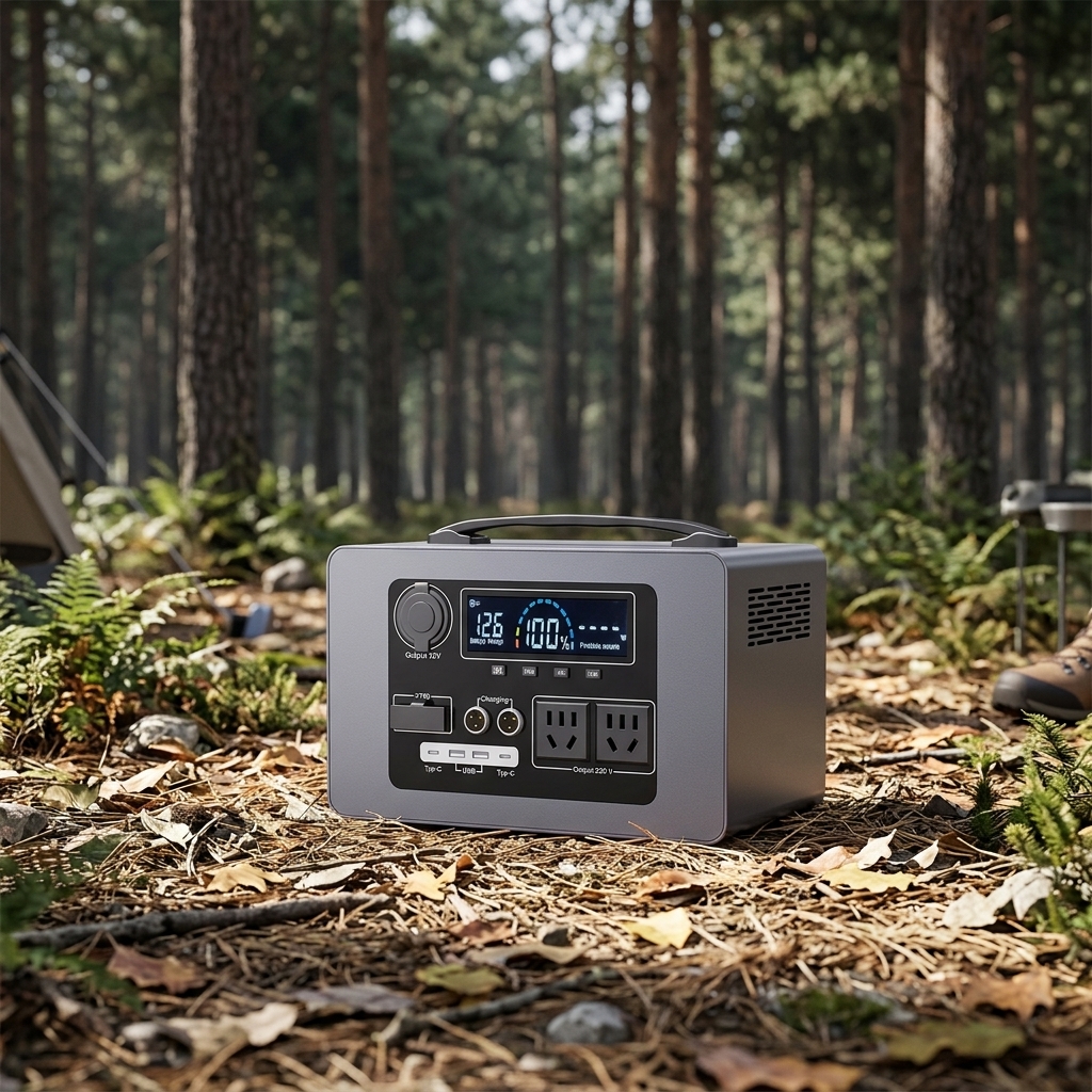 220V Outdoor Mobile Power Portable Pure Sine Wave Self-driving Camping Power Outage Emergency Power Supply Large Capacity Live