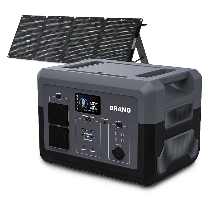 600W 1200W 1800W 2400W 3000w 5000w UPS Generator Solar Lifepo4 Lithium Battery Portable Power Supply Station With Solar Panels