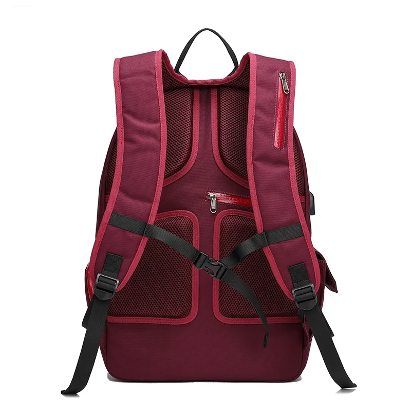 Fashion Design Solar Panel Backpack Cycling Bike Safety LED Flash Light Backpack (RS190204-5)