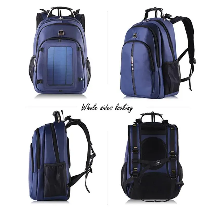 Top Quality Fashion Outdoor Solar Backpack