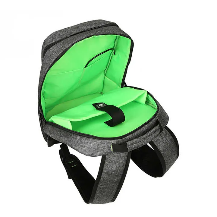 Waterproof Travel Outdoor Multifuncitonal Panel Solar Laptop Backpack