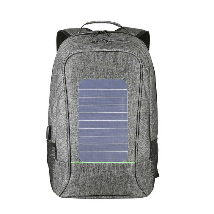 Waterproof Travel Outdoor Multifuncitonal Panel Solar Laptop Backpack