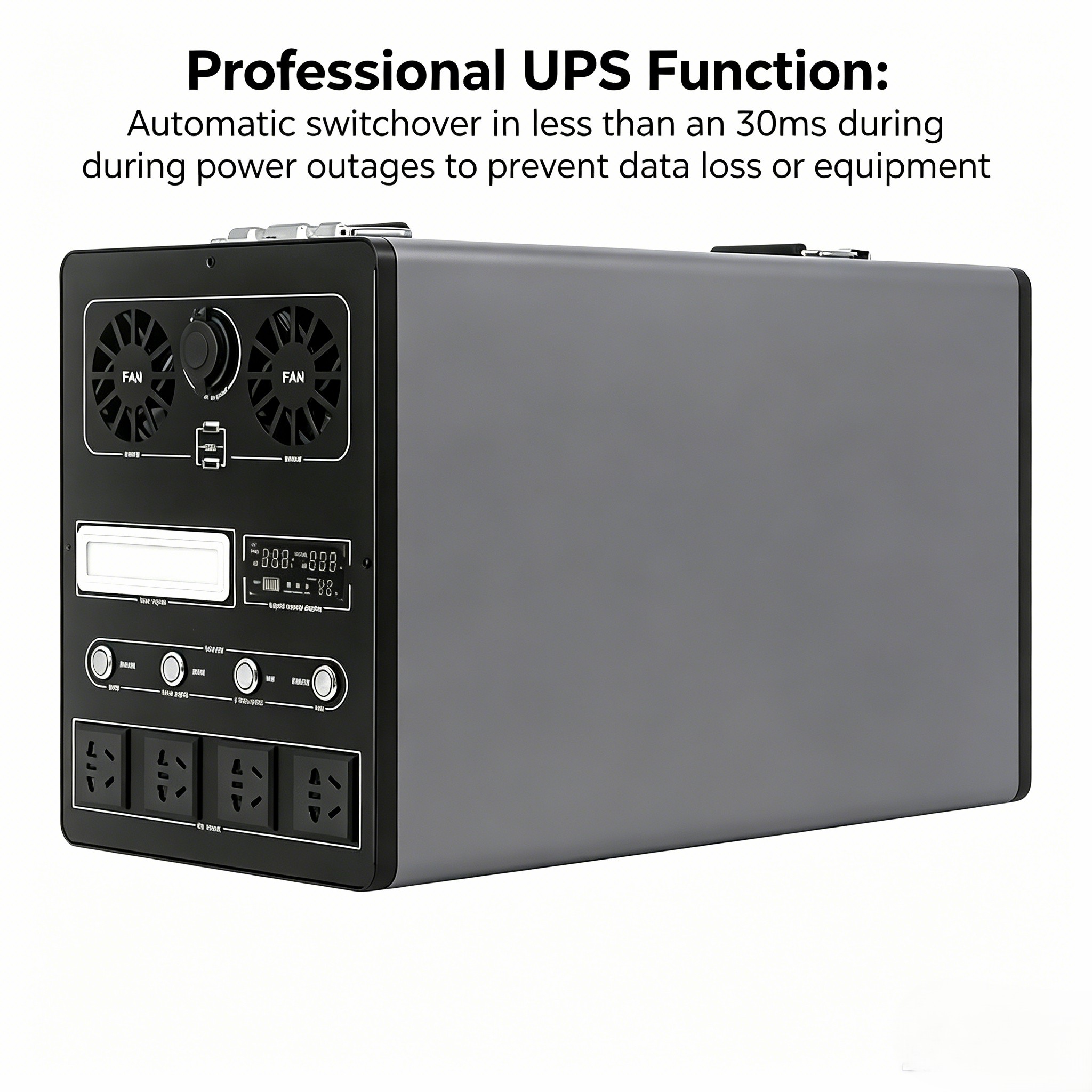 Portable 2500WH 800W Home Power and Home Camping Power Station for Storing Multi-functional Car External Battery