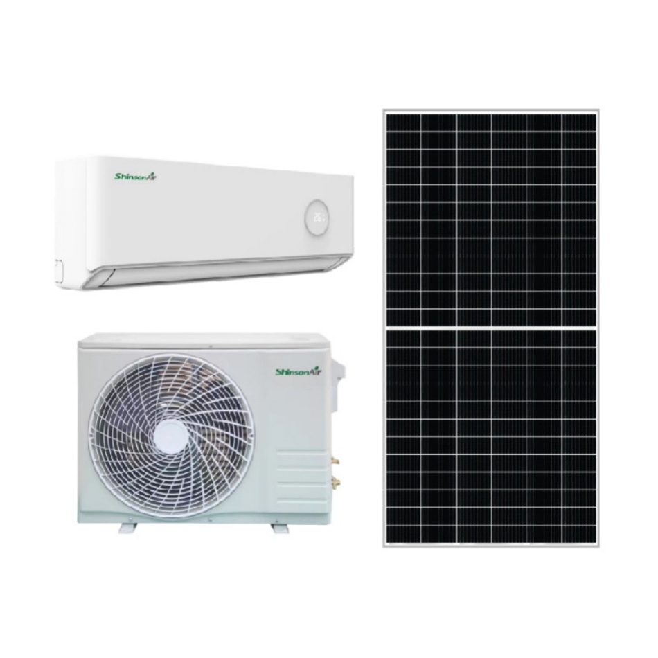 Hybrid Dehumidifying Solar Power Air Conditioner with Wi-Fi