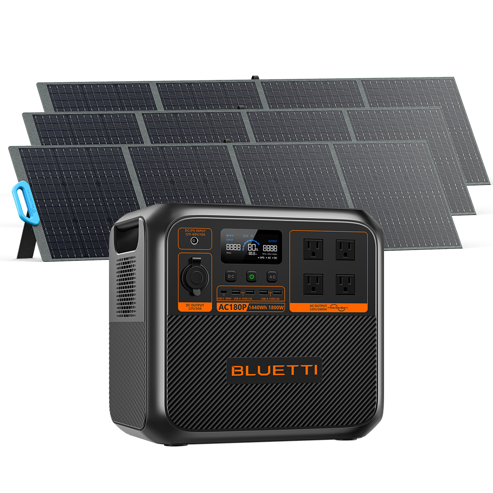 All in One 300W 500W 2000W 1800 1000 Watt Outdoor Home Litium Portable Solar Generator With Solar Panels