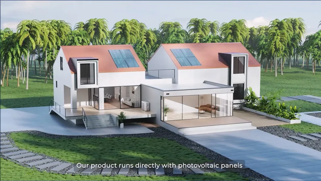 Saving Power 90% Acdc on/off Grid Direct Solar Panel Air Conditioner