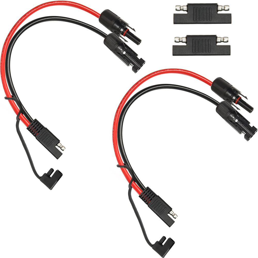 10AWG solar panel connector cable, SAE solar connection cable, SAE extension cable