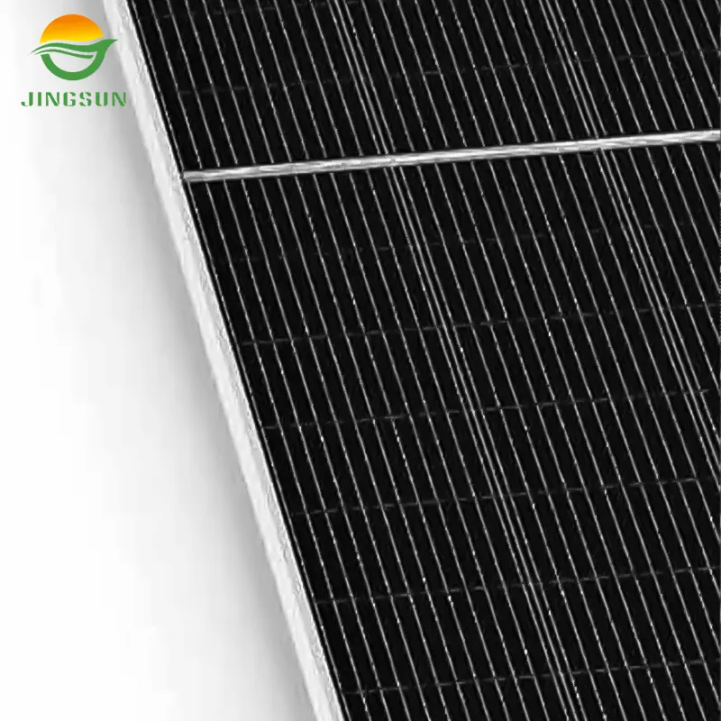 JINGSUN N Type HJT Bifacial Panels Solar 770W 775W 780W 785W 790W Half Cut Mono Photovoltaic Panels 800W