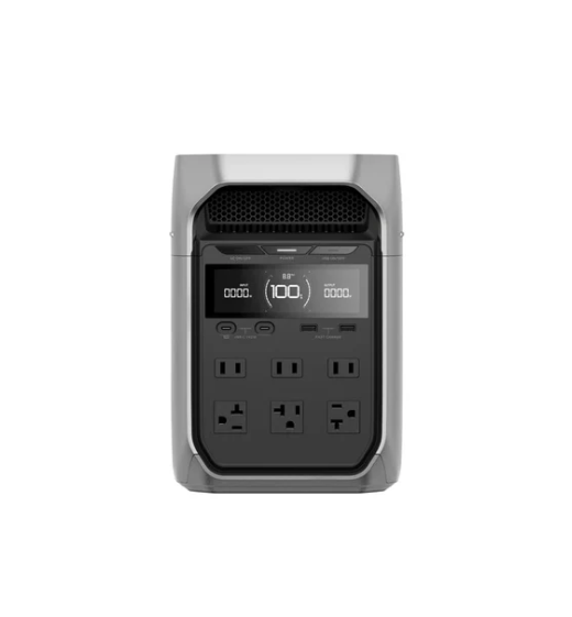 Ecoflow DELTA 3 Plus Series 1800w UPS Portable Power Station Solar Generator Charging Station