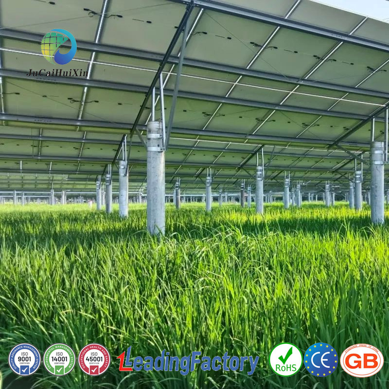 Durable Hot Galvanized Solar Ground Rack Mounting System